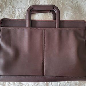 Vintage Coach Adjustable Handle Portfolio Briefcase